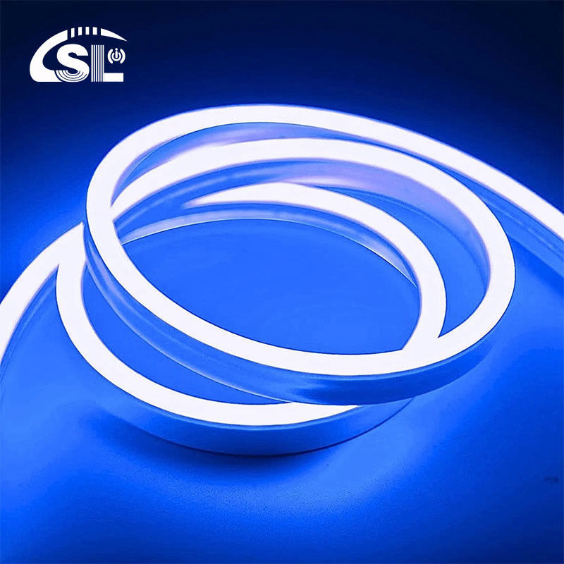 IP65 Neon Flex de LED azul impermeable con 120 LED/M y temperatura de trabajo de 40 60C