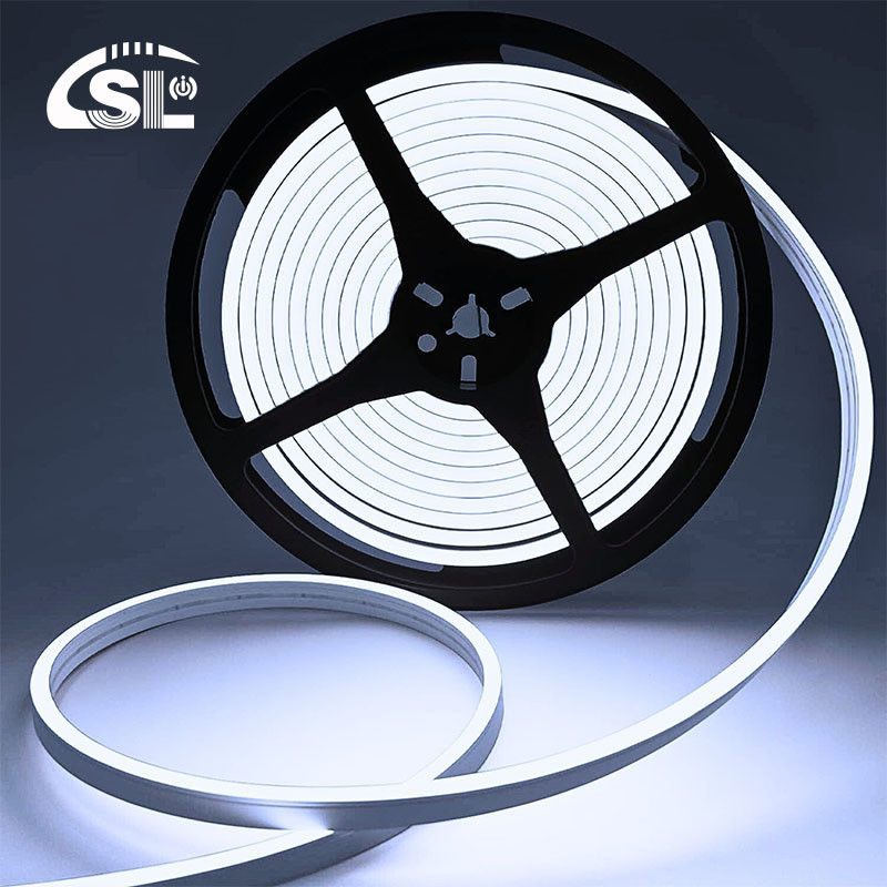 0.4kg Peso del producto Neon Flex Blanco Frío 6000K Mini 24V 4x10mm IP65 Impermeable 168LED/m