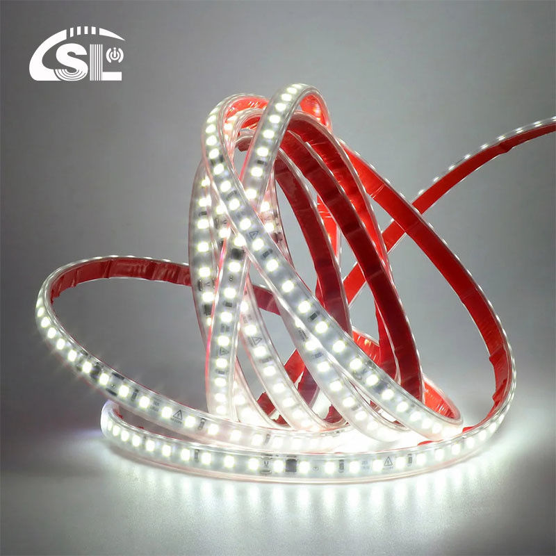 180 LED/m Alto brillo 8mm 4000K Natural Ra80 CE RoHs COB SMD2835 Luz de banda LED