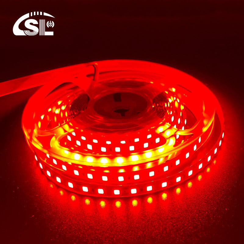 Epistar Personalizado 8mm 120leds Red Die-Cutting Board SMD2835 Led Strip Light para decoración exterior e interior