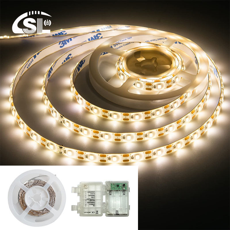 Hotel 5v 120leds 8mm 3000K Blanco cálido LED Strip luz con y Flujo luminoso / m 2640 lm