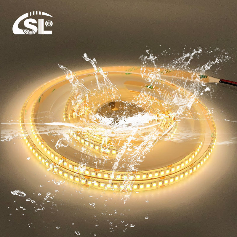 Smart IP65 Smd 2835 Led Strip Light 120/240leds Flexible 8mm 12v para el exterior y el baño