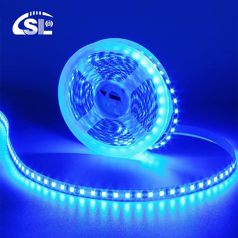 5v 8mm 120leds Rojo Dorado Amarillo Hielo-Azul Azul Verde Violeta Electroplate colorido SMD2835 Luz de banda Led