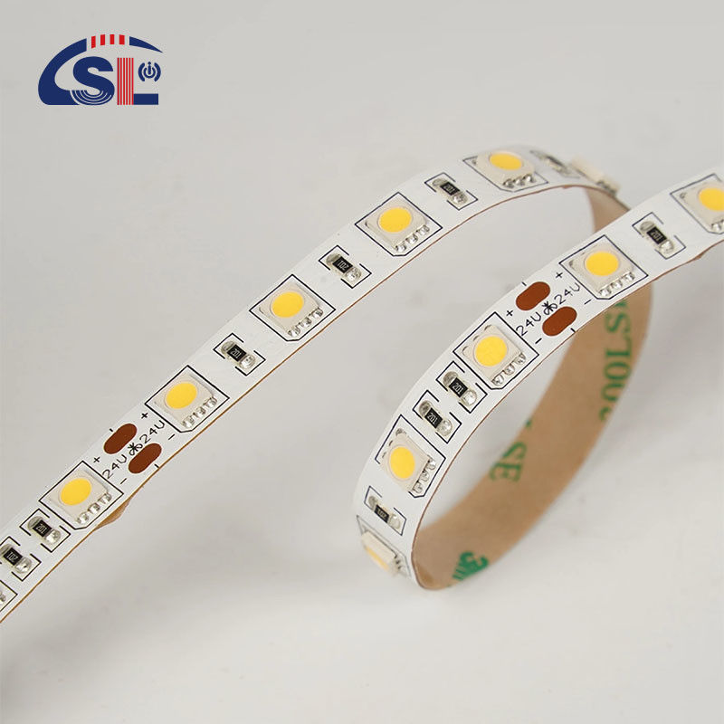 Luz de banda LED de 10M con CRI Ra 90 y medición en el sitio Cobertura de silicona Smart Smd2835