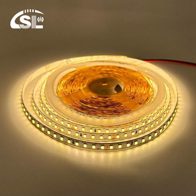 Personalizar Chip LED 24V 140LEDs/M 12W/M Smd 2835 Luz de banda LED para decoración de interiores