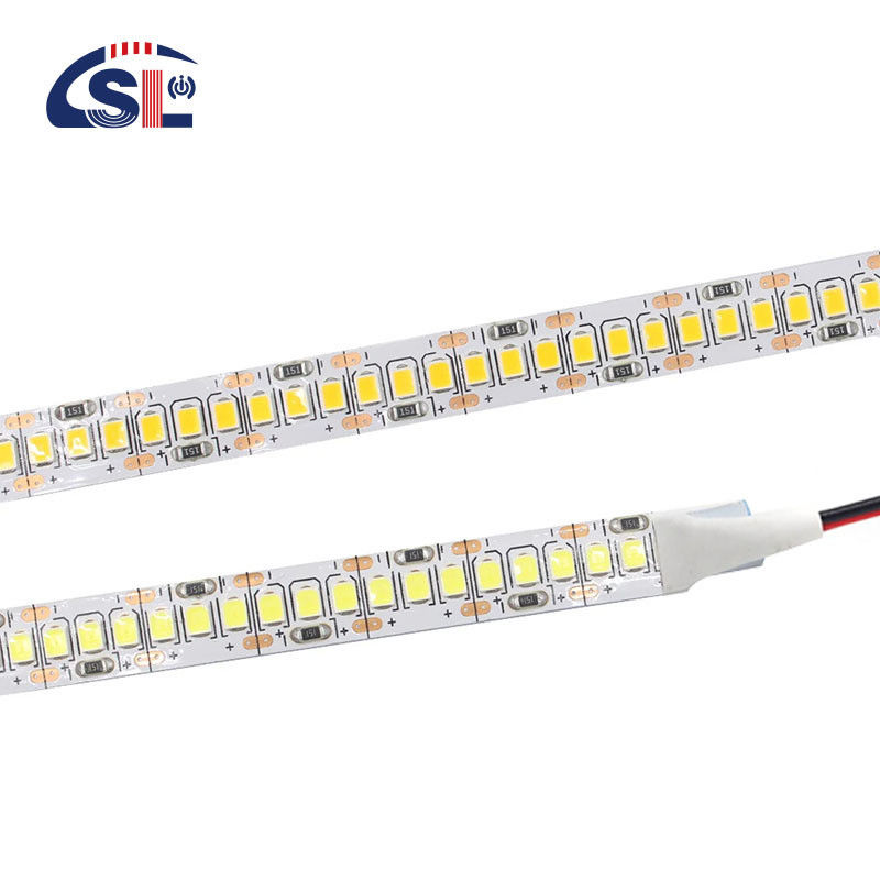 Luz de banda LED de electroplata SMD 2835 240leds/m 10MM 3000K 4500K 6000K 10000K 15W 20W DC12V/24V