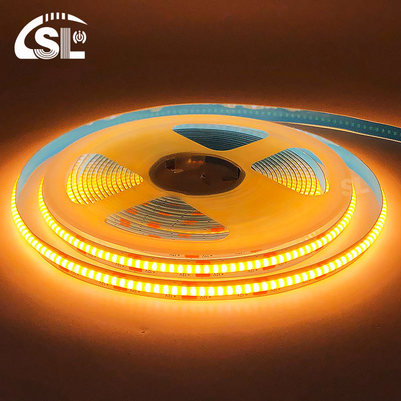 22lm/w Electroplate COB 320Ds 8mm Ra 80 3000K LED Light Strip para uso residencial
