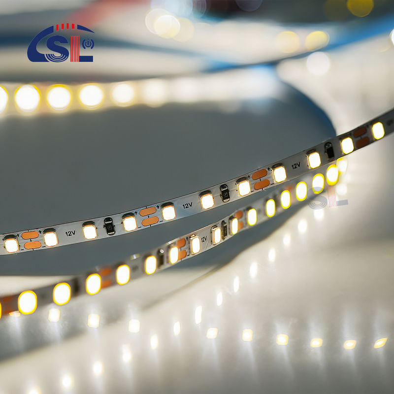 LED Strip 2835 12V Luz de ciudad 3000K 4000K 6500K PCB a prueba de agua 8MM LED 24V 60led/m SMD2835