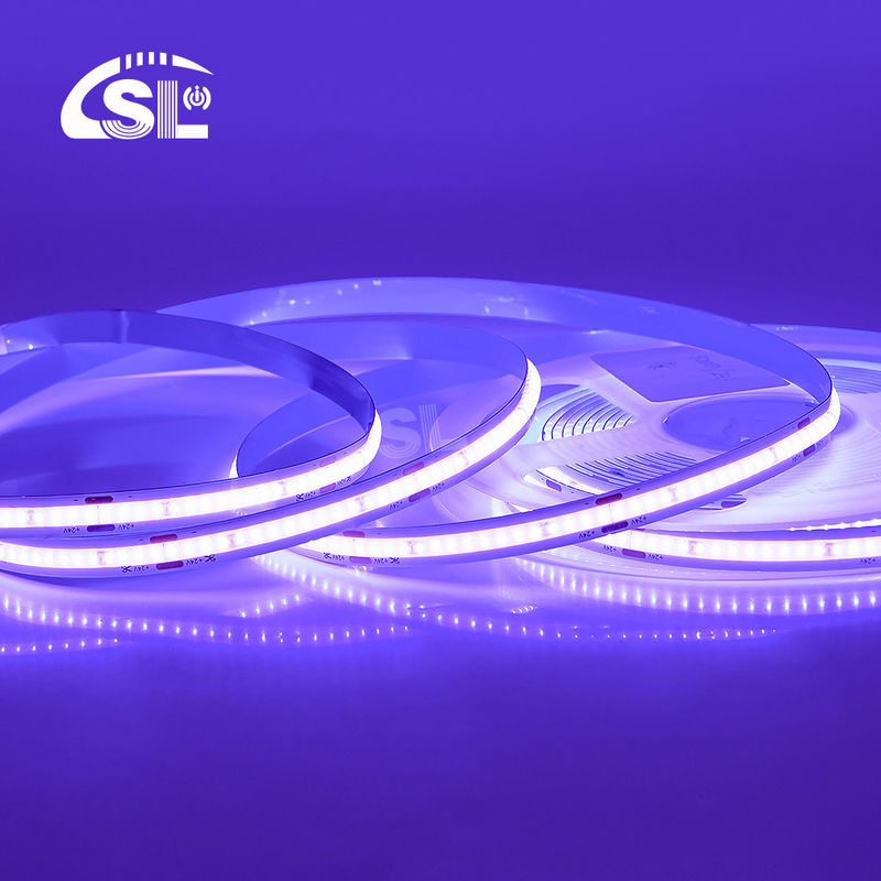 Experimenta la magia de la placa de electrodo de 24VDC COB 320Ds 8mm Ra 85 de luz LED púrpura
