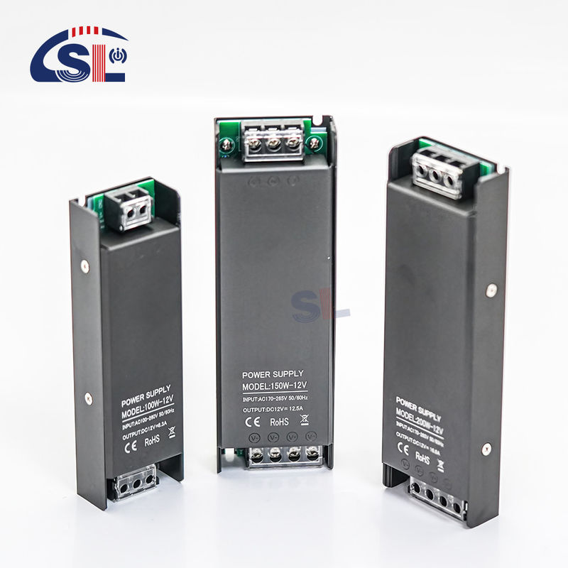Fuente de alimentación LED de 85% AC110-240V Transformadores de iluminación silenciosa 60W 100W 150W 200W 300W 400W