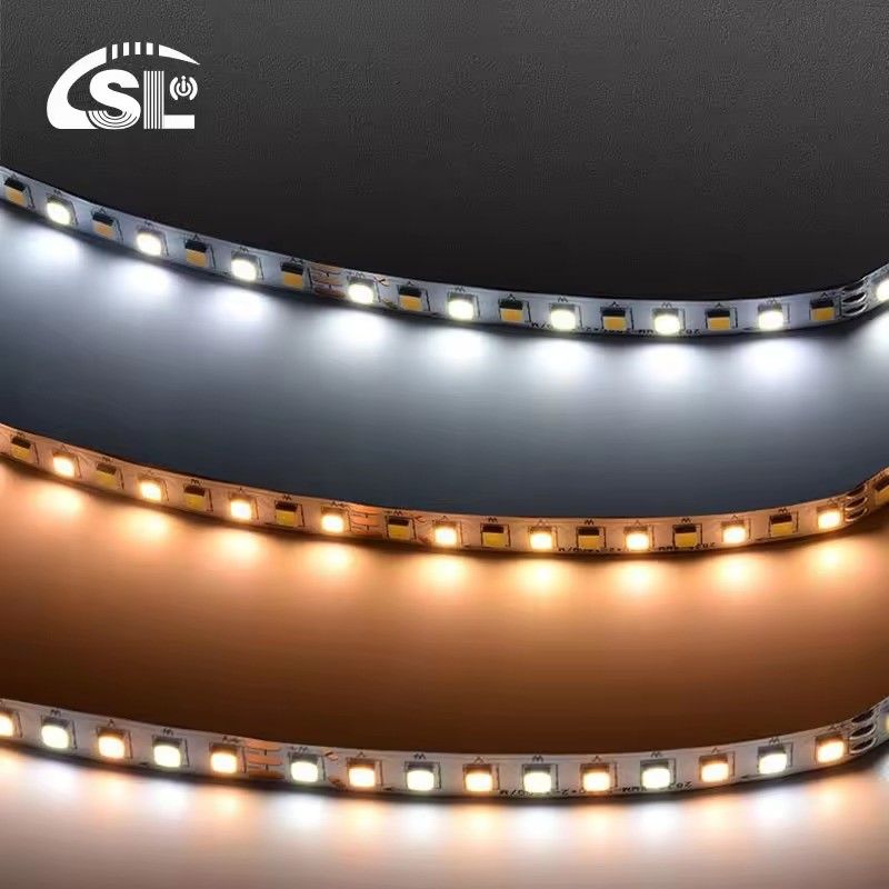 4000K CCT 8mm de anchura LED Flexible Light 12V 120leds / m para la solución de iluminación del hogar