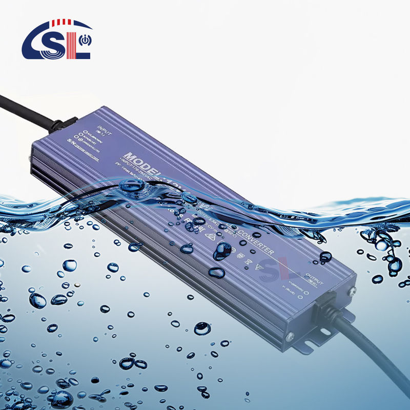 Conductor LED a prueba de agua AC/DC12V 24V para iluminación exterior 36W 60W 100W 150W 200W 300W 400W