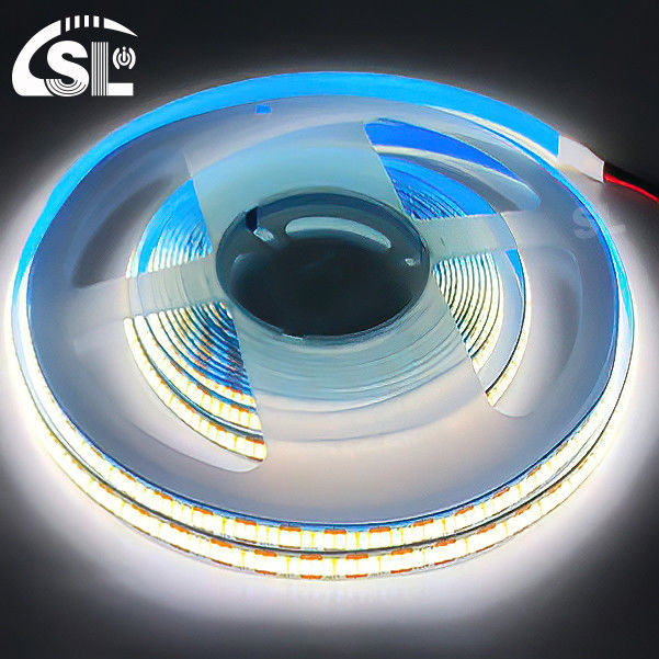 Exterior o Residencial 1cm 1Cut Electroplate COB 12v COB 320Ds 5mm Ra 85 LED Light Strip