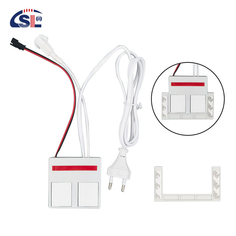 Fuente de luz LED de 12V Interruptor de espejo de baño integrado 1N1NC Combinación 1A Corriente máxima