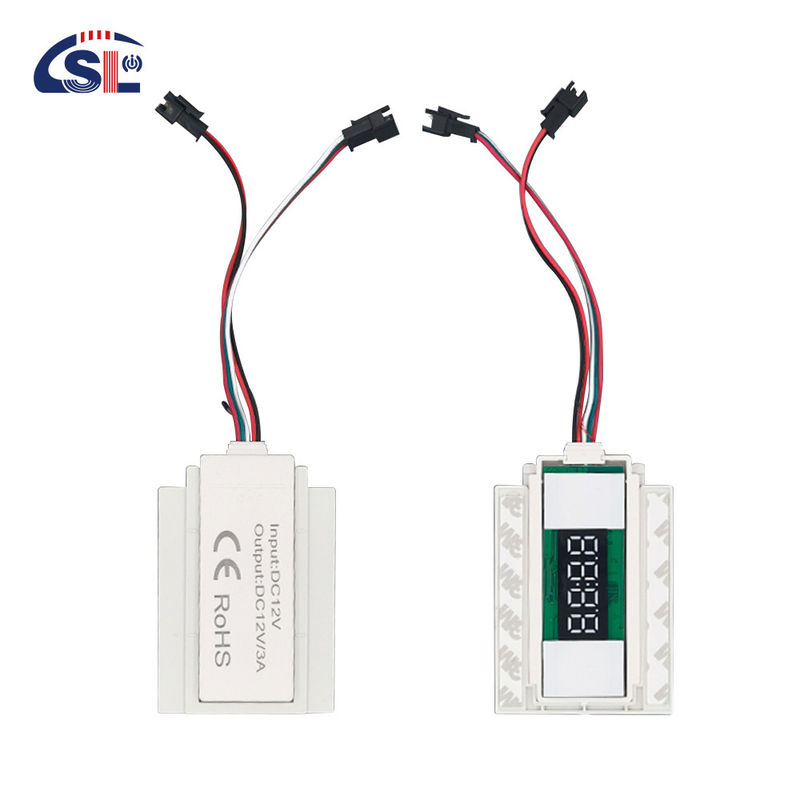 Display de temperatura de tiempo luz LED espejo sensor táctil interruptor de atenuación sin pasos Si el inteligente Sí