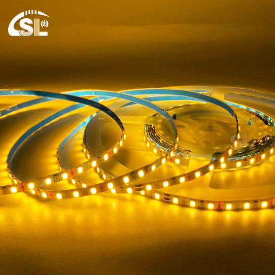 Residencial Slim DC12V SMD2835 Electroplate PCB 120Ds 5mm Ra 80 3000K LED de luz de la franja