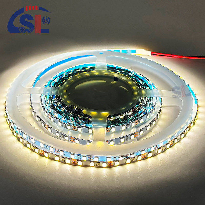 DC12V SMD2835 Electroplate PCB 120Ds 5mm Ra 80 LED Light Strip para uso residencial