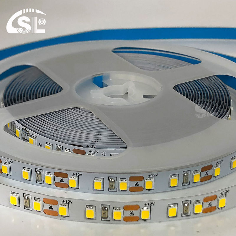 DC12V SMD2835 Electroplate PCB 120Ds 8mm Ra 80 4000K LED Light Strip para uso residencial