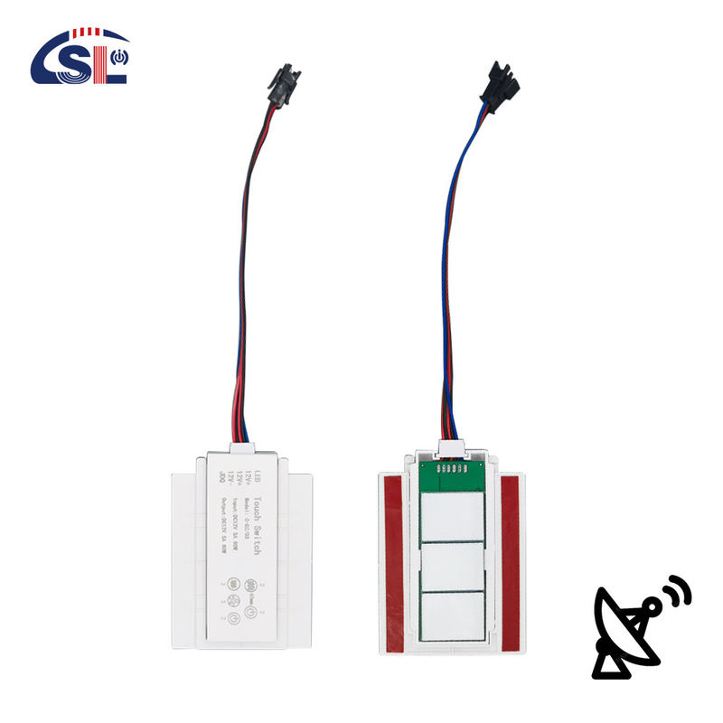 12V/24V 5A 60W/120W Rader PIR Sensor de movimiento conmutador de luz fuente de luz LED 1NO/1NC Switch Combinación de baño
