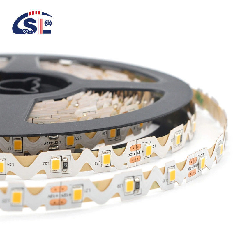Ahorro de energía 3-LED de banda 12V 24V con CE ROSH 60PCS/M SMD 2835 Flexible luz de cuerda