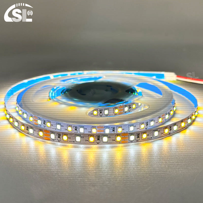 115lm/w 3000K-6500K Ra80 DC12V 120D 8mm LED Light Strips para el baño espejos de vanidad