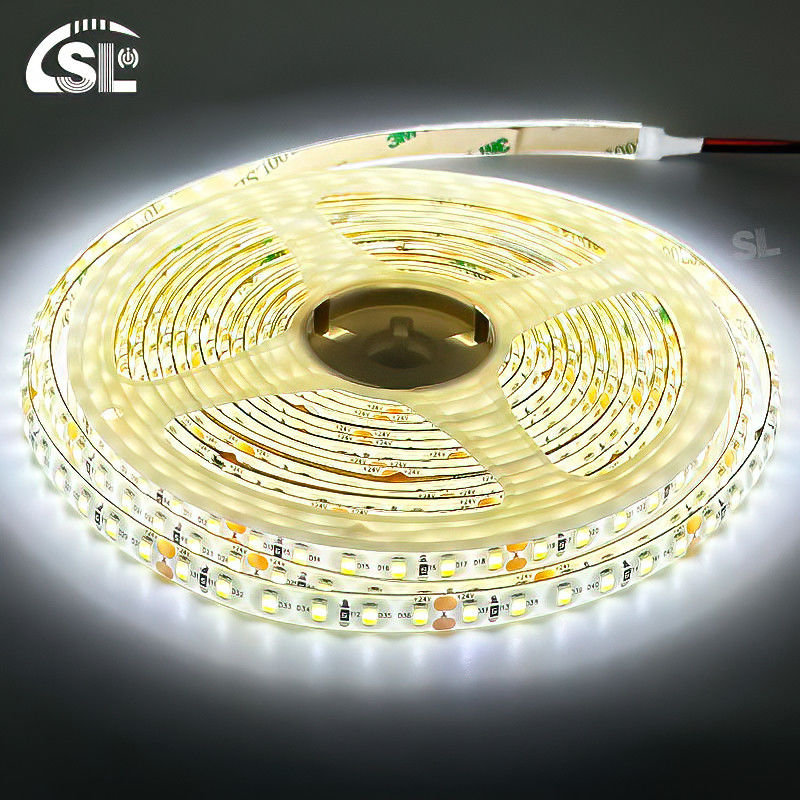 Líneas de luz LED impermeables 120D 8mm 12-16W/m 1200-1600LM 4000K Ra80 DC12V 24V para espejos inteligentes