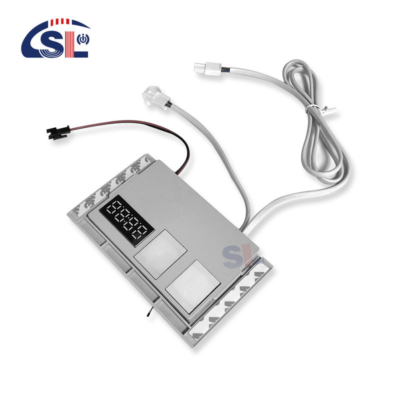 Control del sensor táctil LED de un solo / tres colores con pantalla de tiempo y temperatura 12W/24W/36W