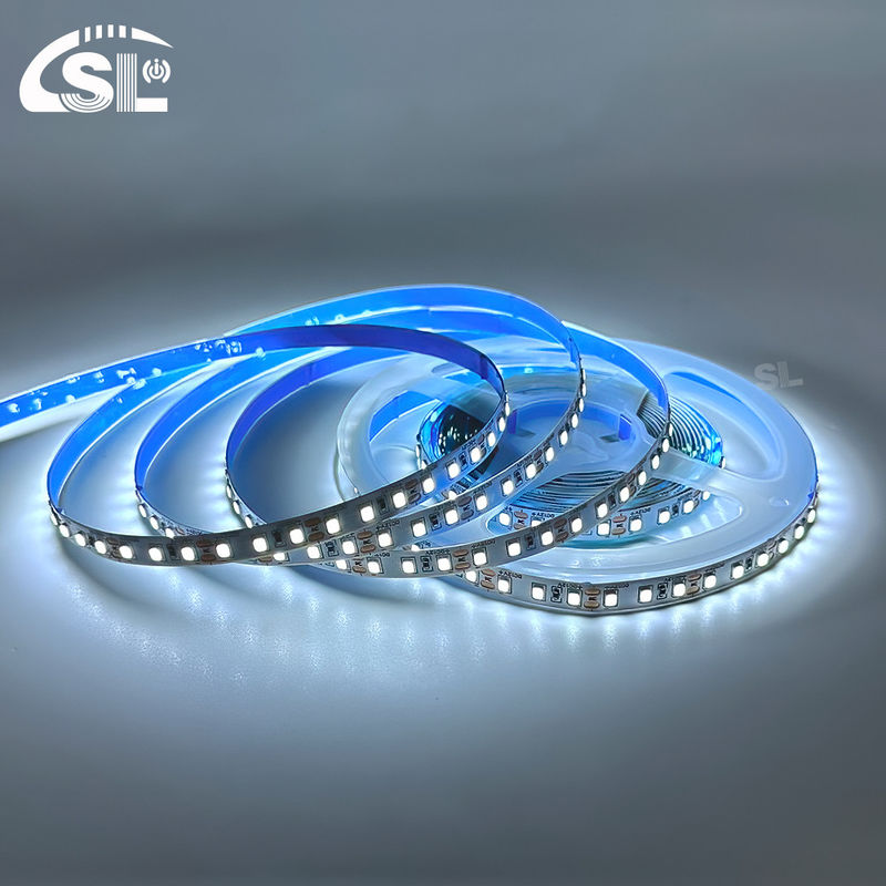 Fácil de instalar SMD 2835 120D 8mm 12000K Ra70 LED Light Strips para espejos de baño