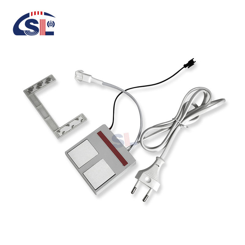 12W pequeño doble teclas sensor táctil oscurecedor interruptor para el despejador de espejo de baño Max. 1A